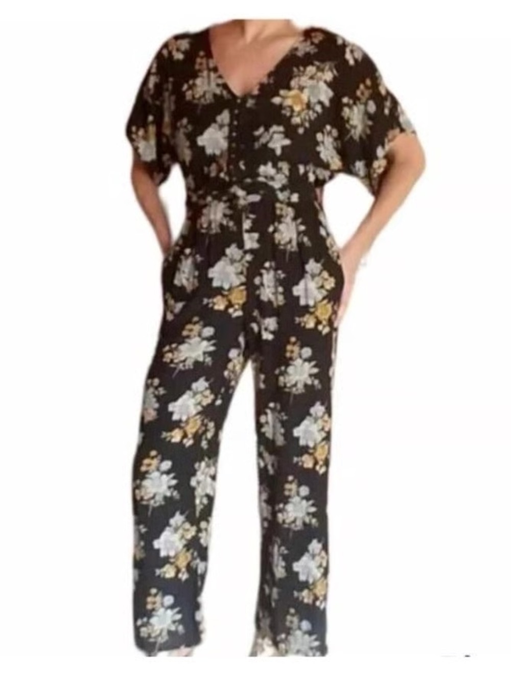 American Eagle | Wide-Leg Romper